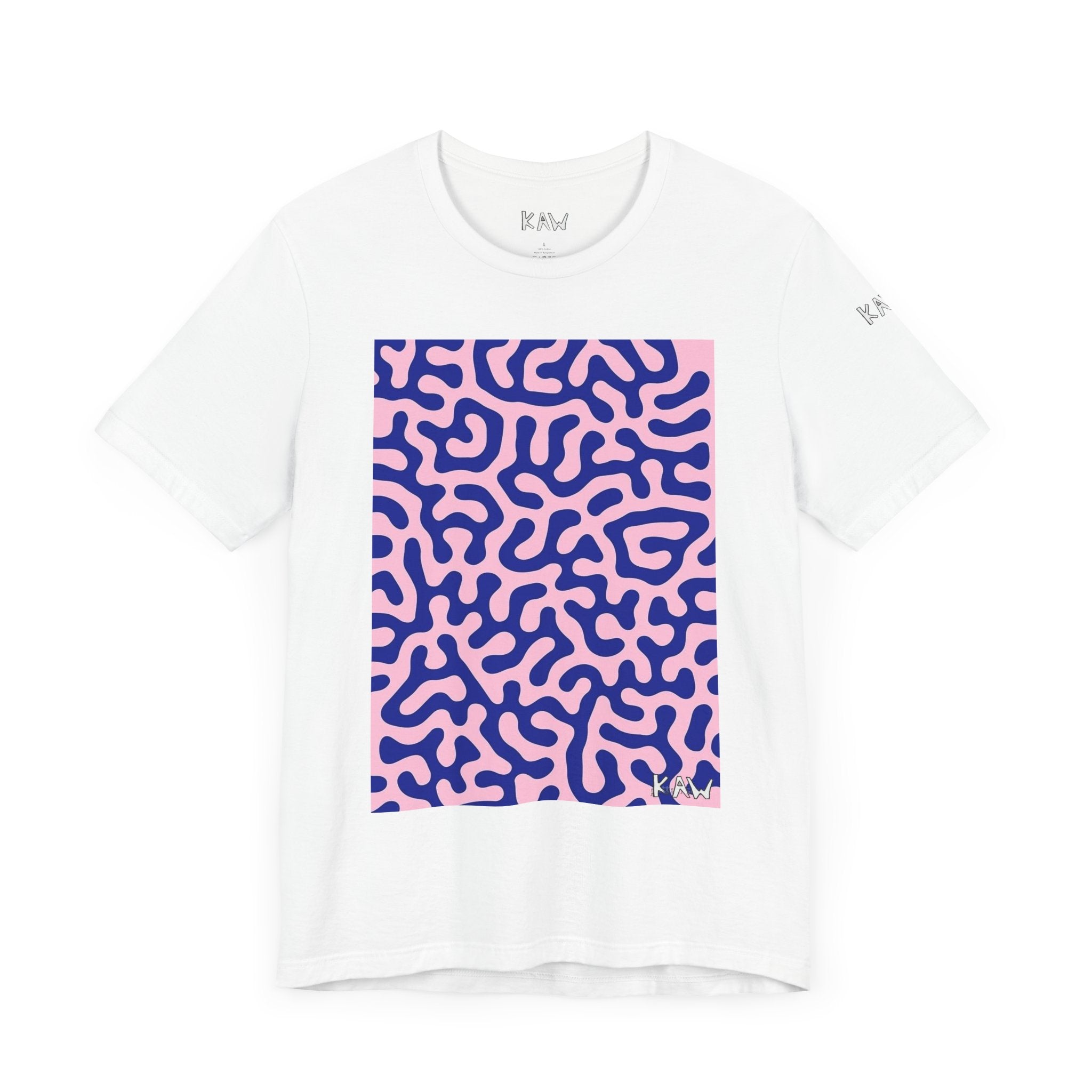 K.A.W  Short Sleeve Tee Bubble. Gum