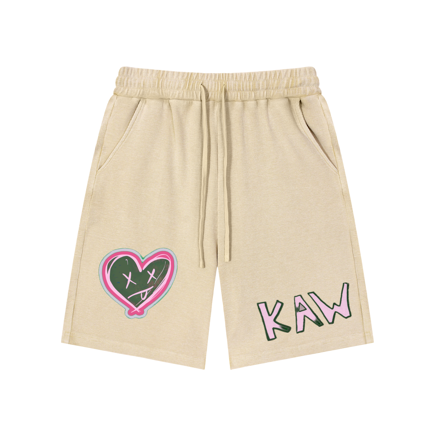 KAW  Waffle Knit Shorts