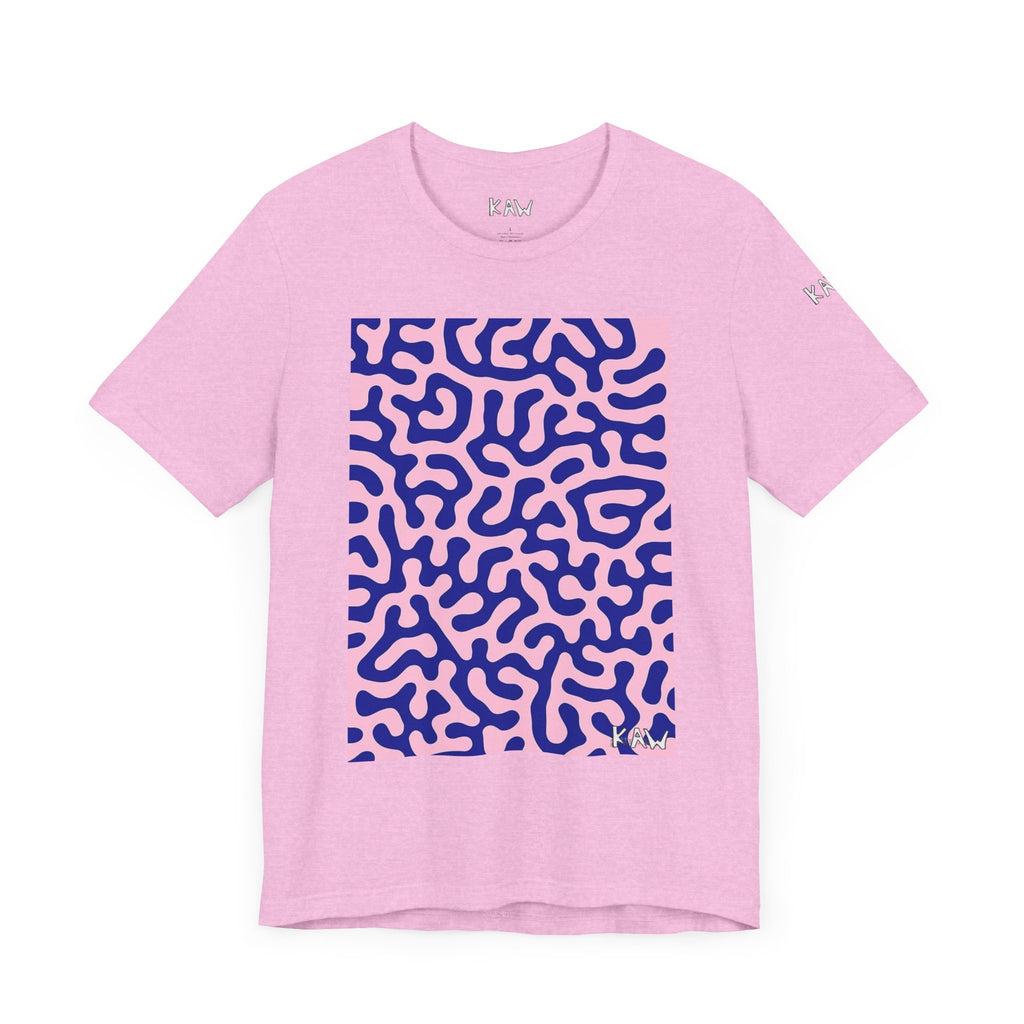 K.A.W  Short Sleeve Tee Bubble. Gum