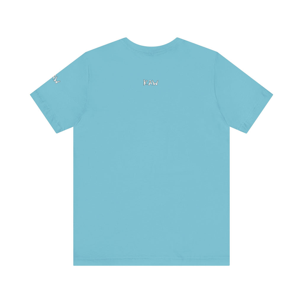 K.A.W  Short Sleeve Tee Bubble. Gum