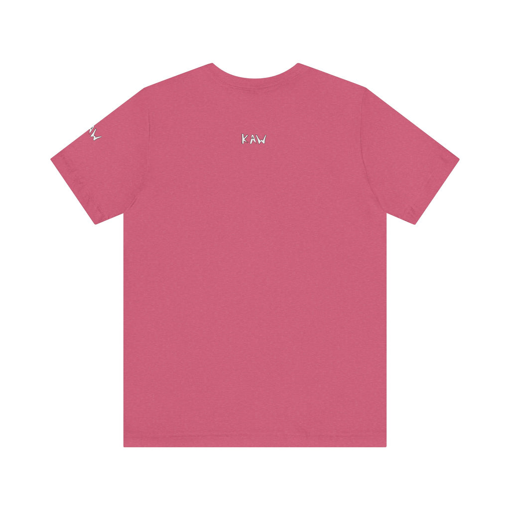 K.A.W  Short Sleeve Tee Bubble. Gum