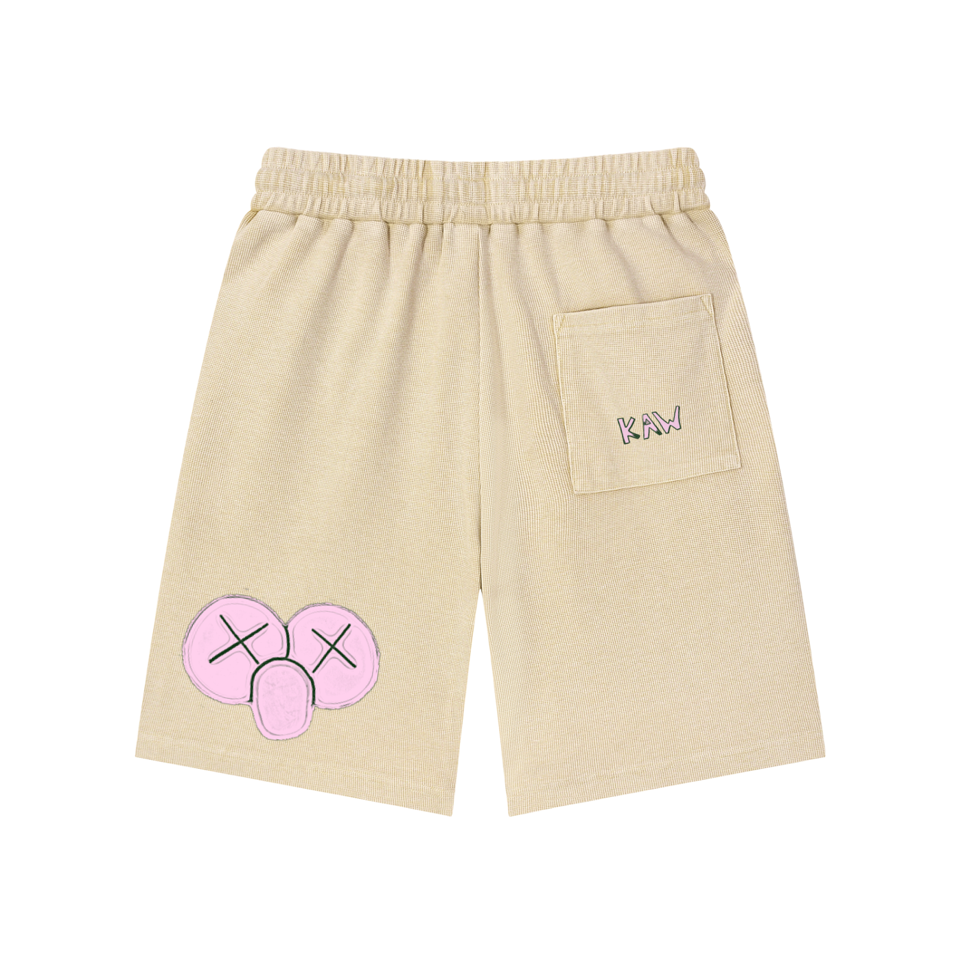 KAW  Waffle Knit Shorts