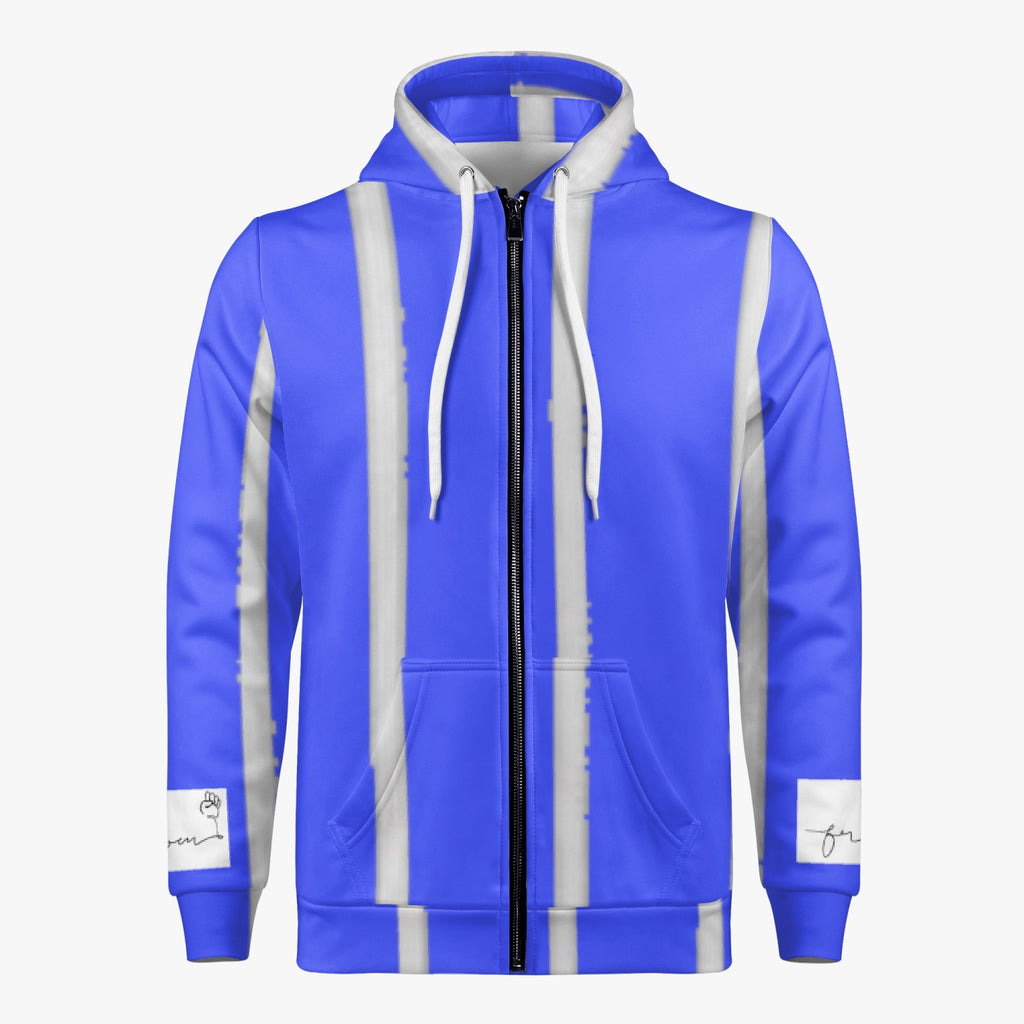 FREEDOM Men's AOP Full Zip Up Hoodie