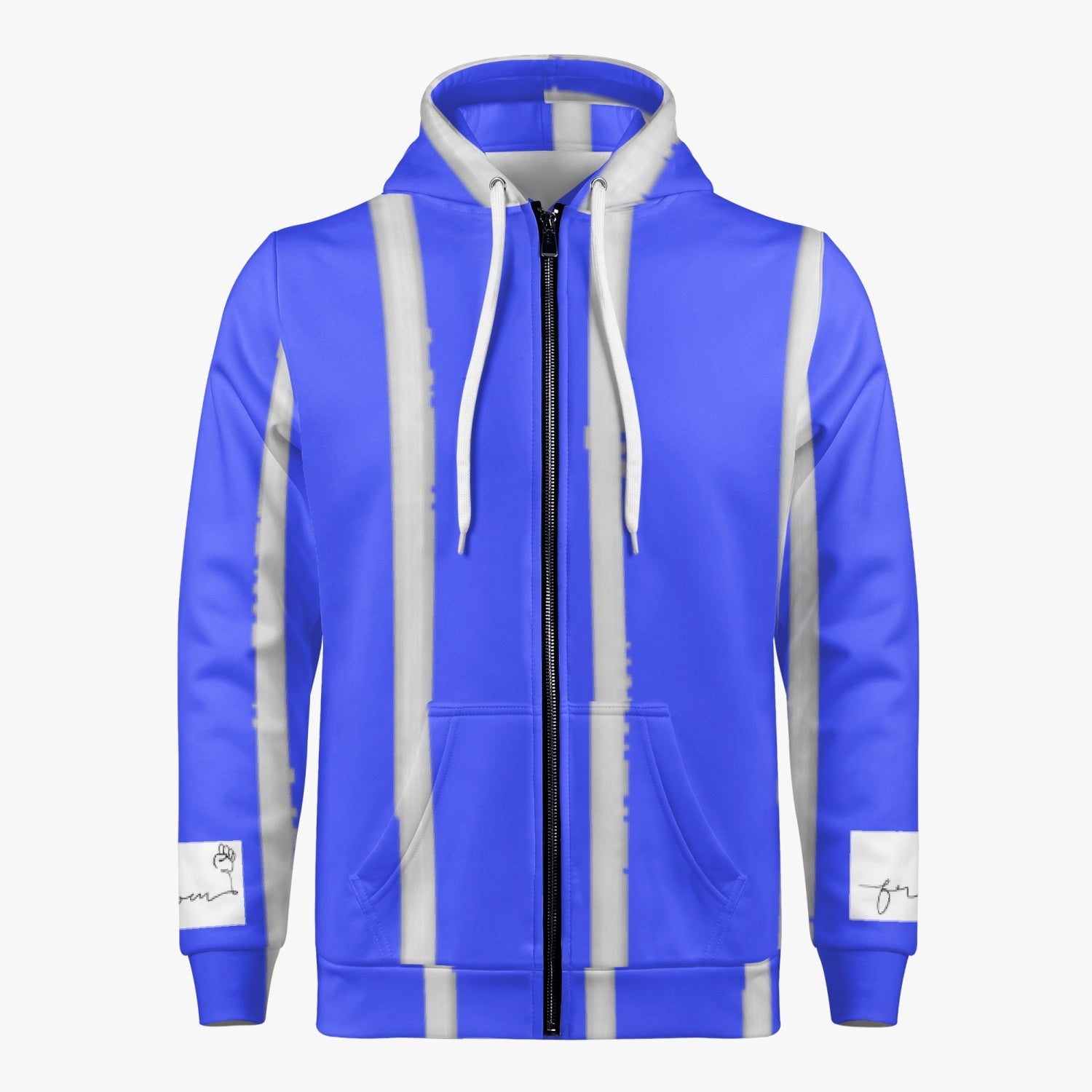 FREEDOM Men's AOP Full Zip Up Hoodie