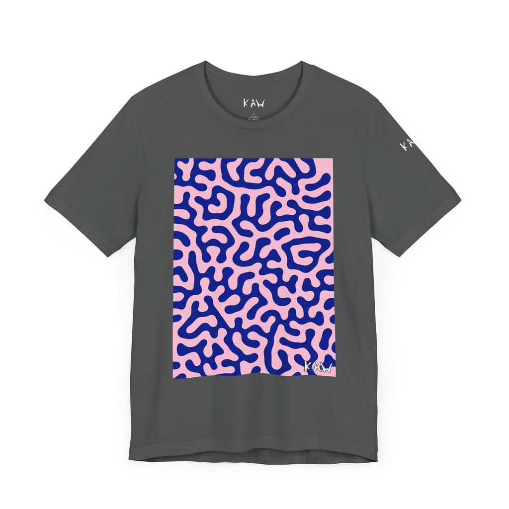 K.A.W  Short Sleeve Tee Bubble. Gum