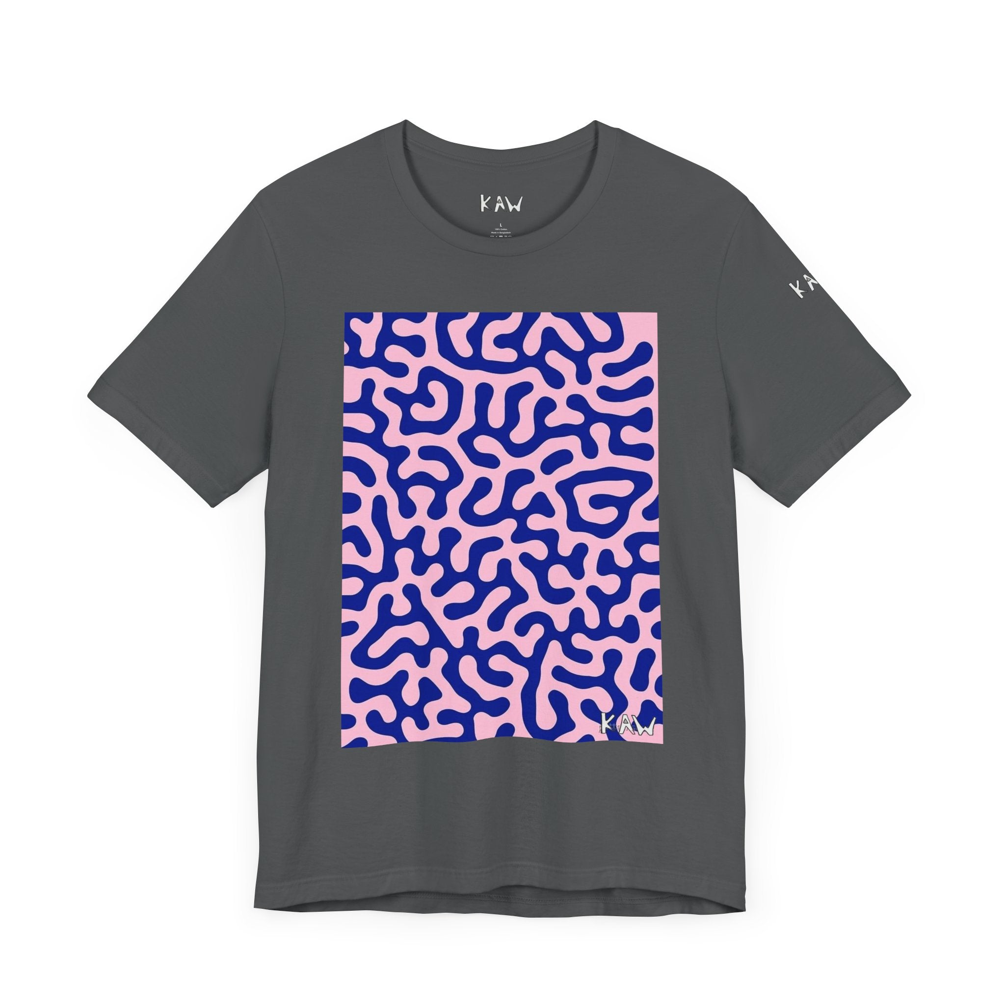 K.A.W  Short Sleeve Tee Bubble. Gum