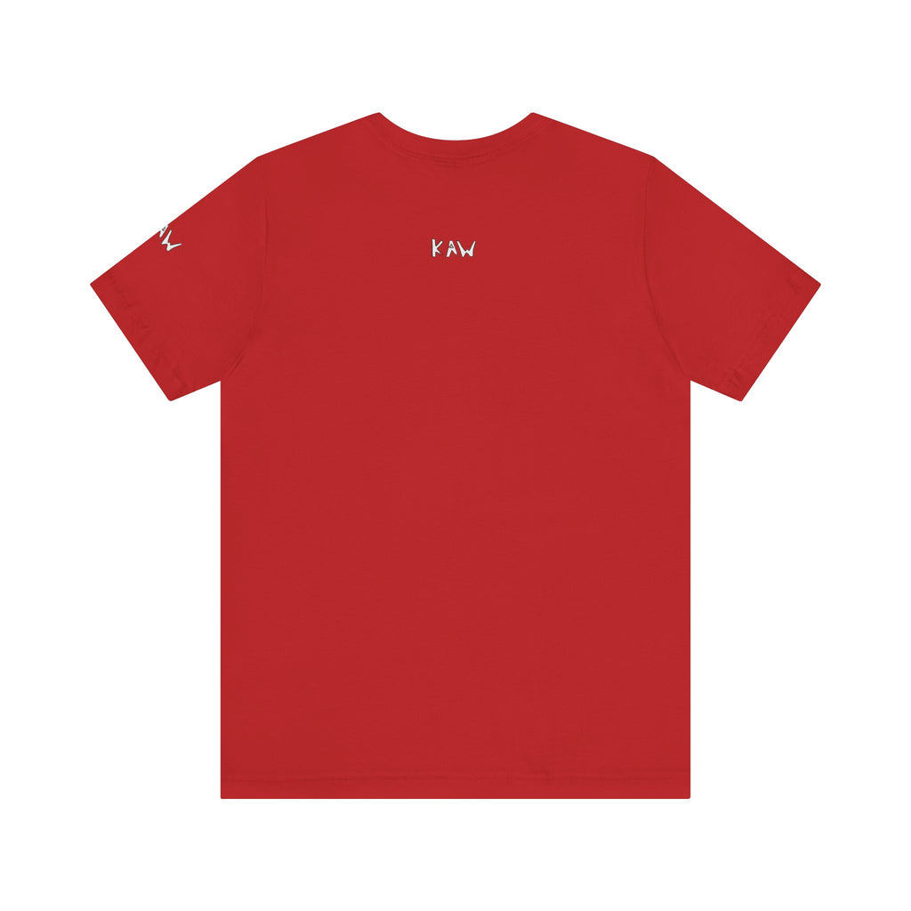 K.A.W  Short Sleeve Tee Bubble. Gum