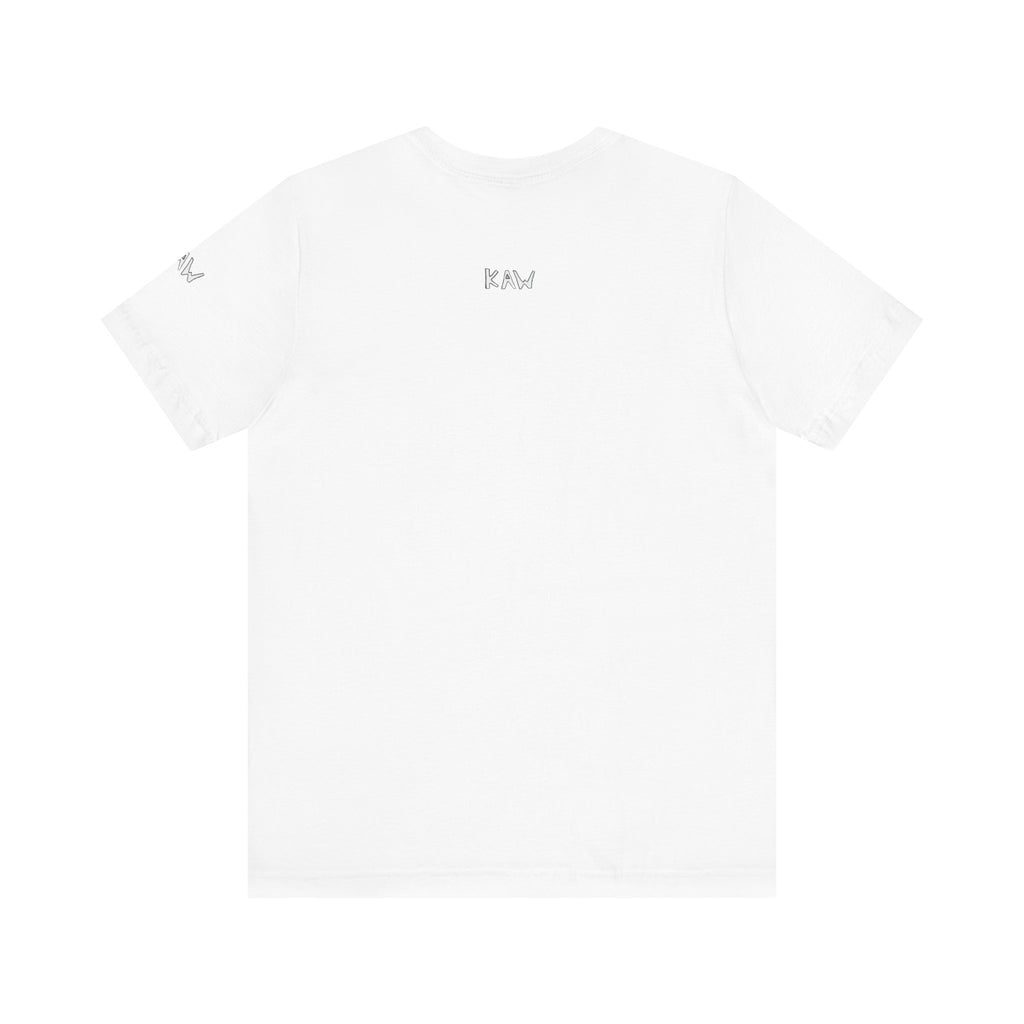 K.A.W  Short Sleeve Tee Bubble. Gum