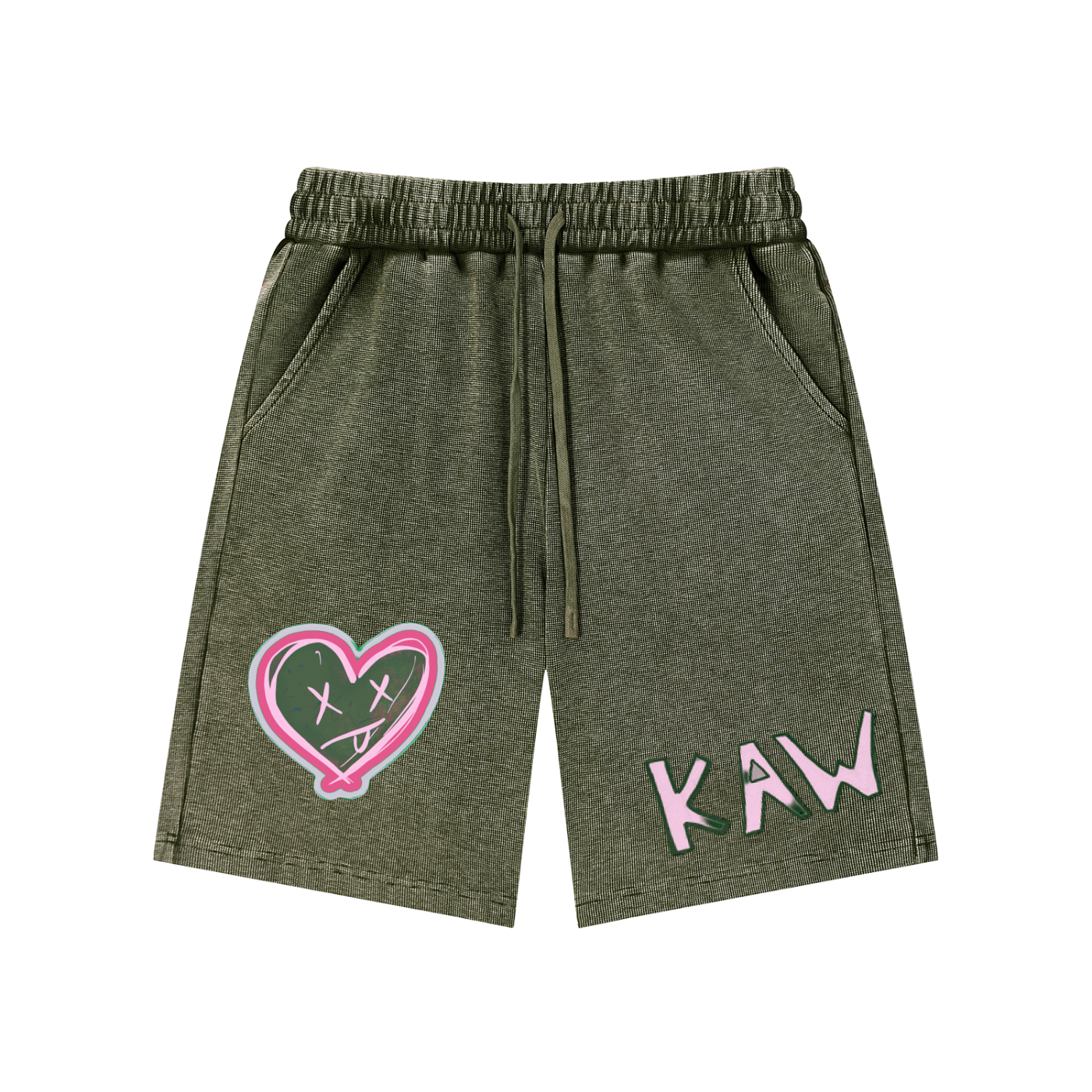 KAW  Waffle Knit Shorts