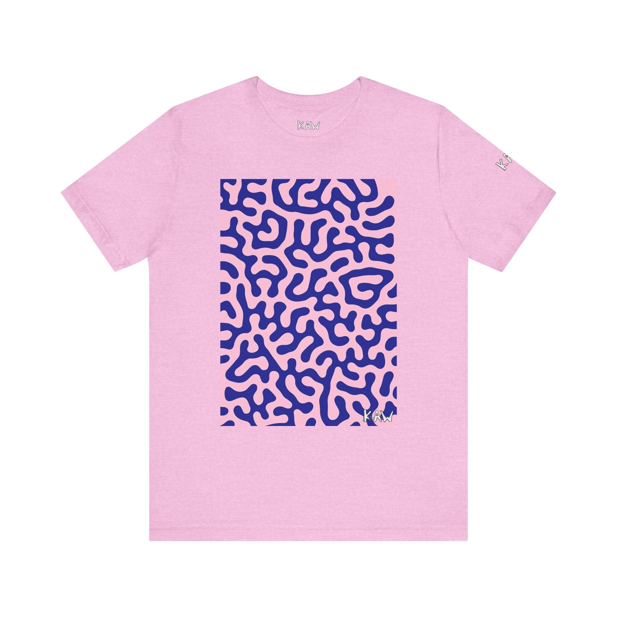K.A.W  Short Sleeve Tee Bubble. Gum
