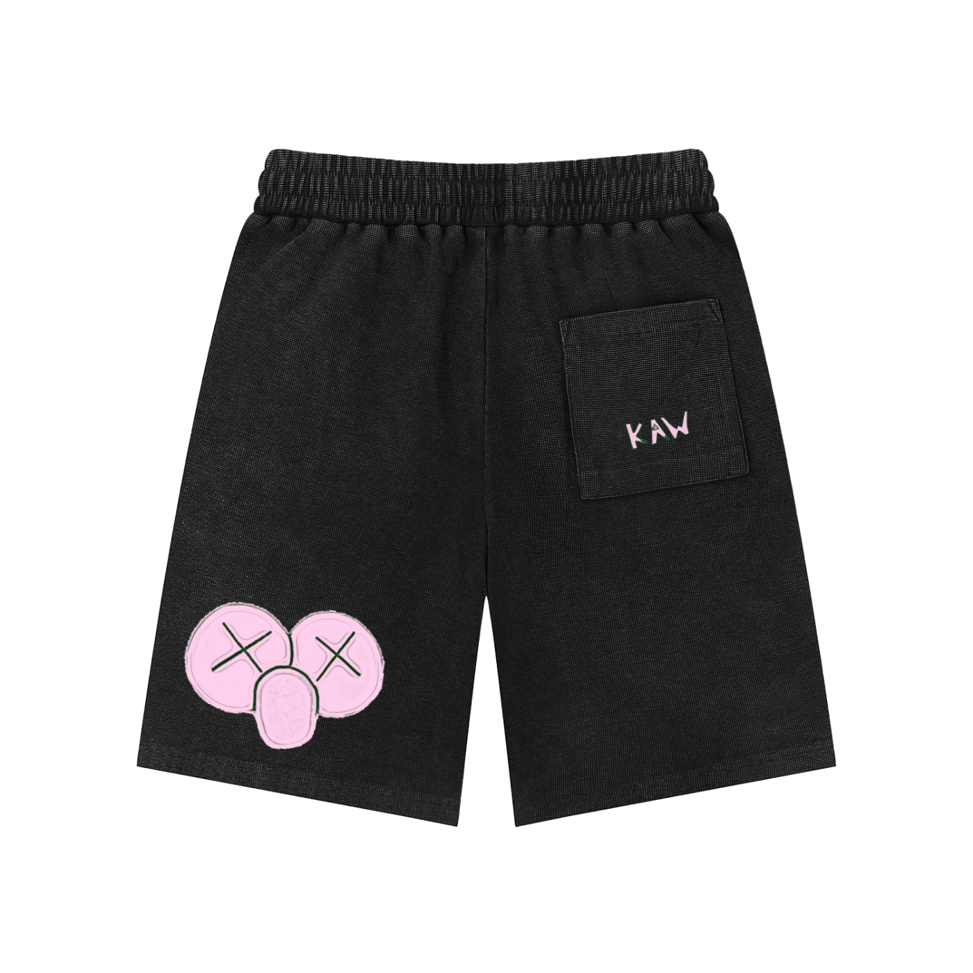 KAW  Waffle Knit Shorts