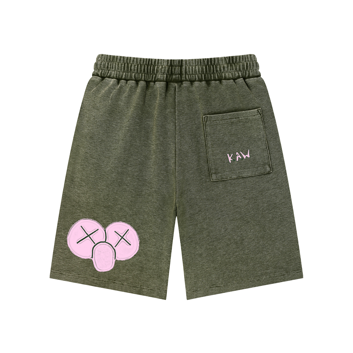 KAW  Waffle Knit Shorts