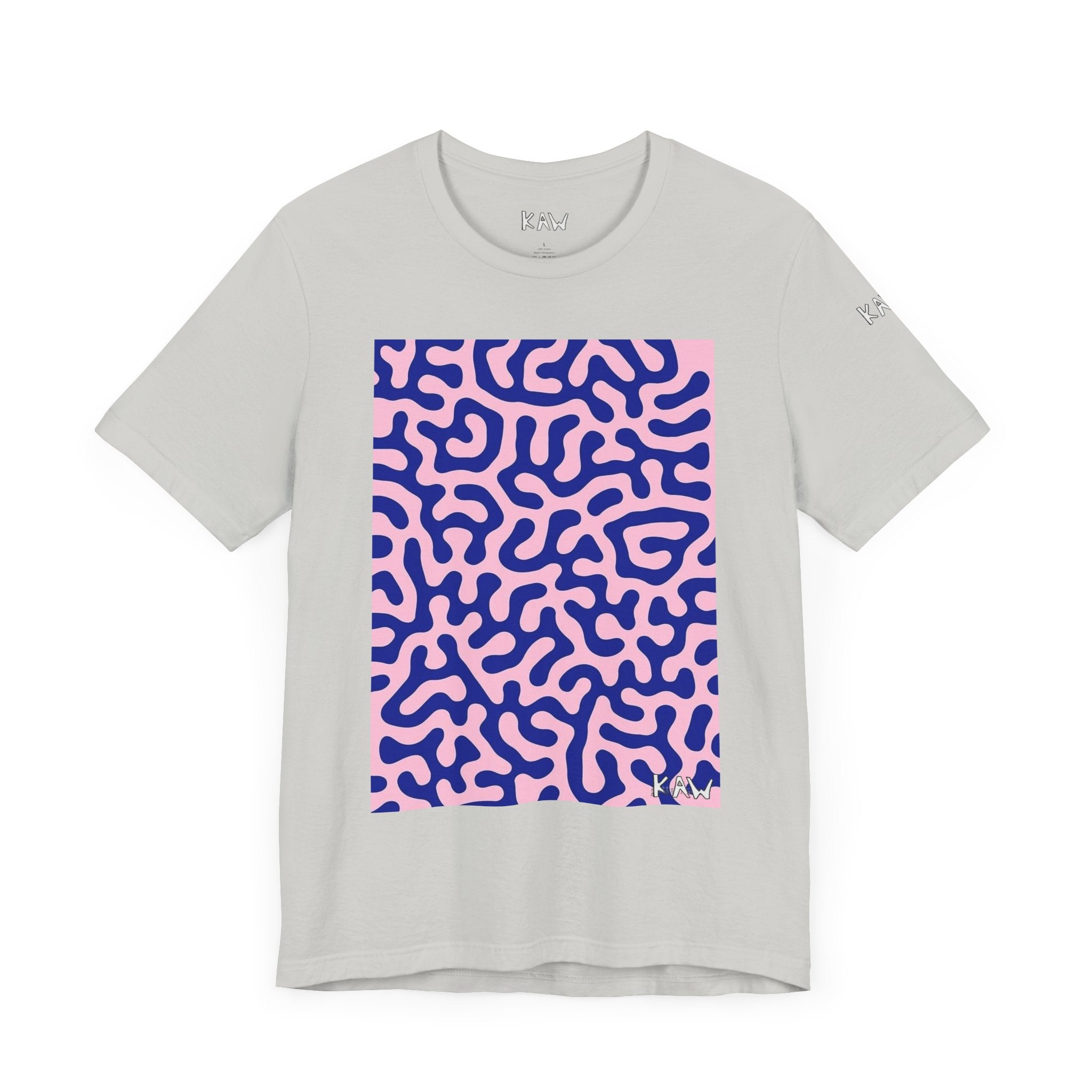 K.A.W  Short Sleeve Tee Bubble. Gum