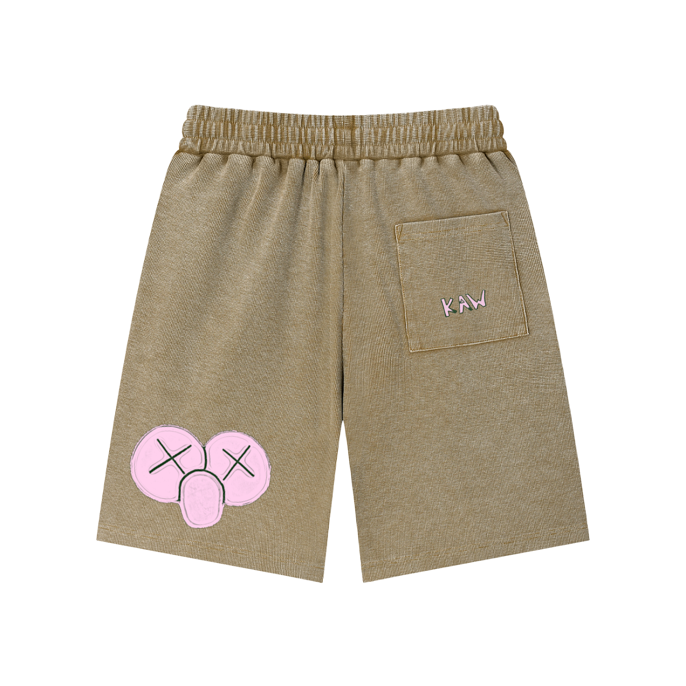 KAW  Waffle Knit Shorts