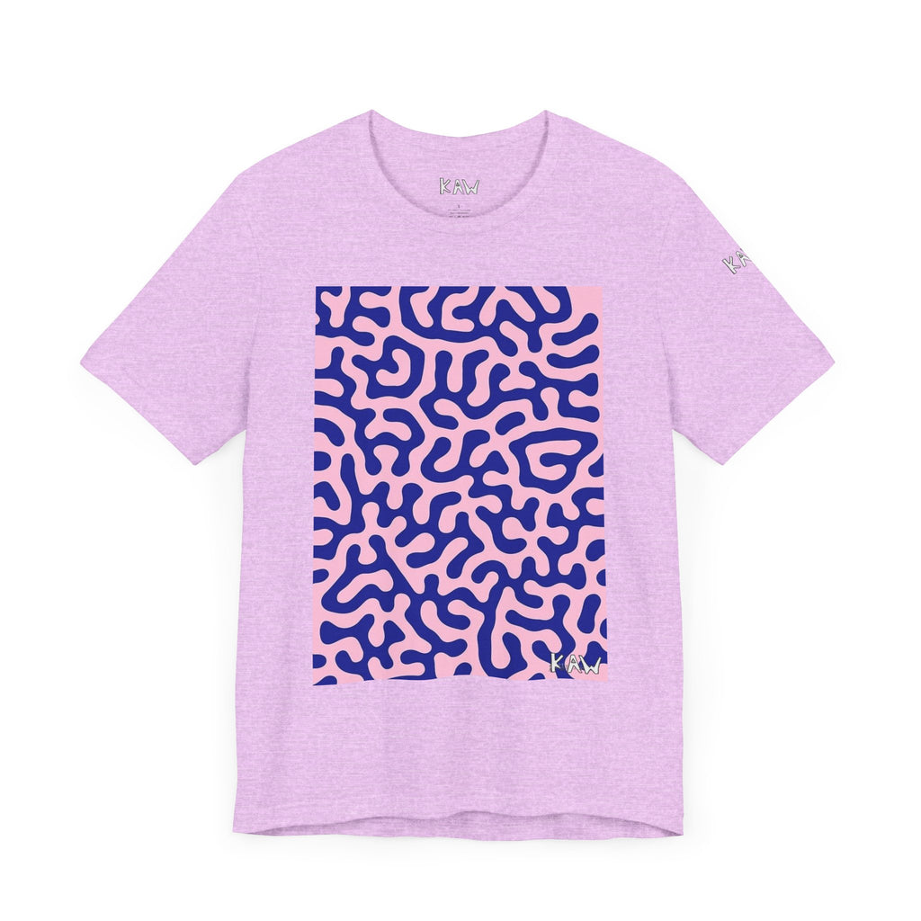 K.A.W  Short Sleeve Tee Bubble. Gum