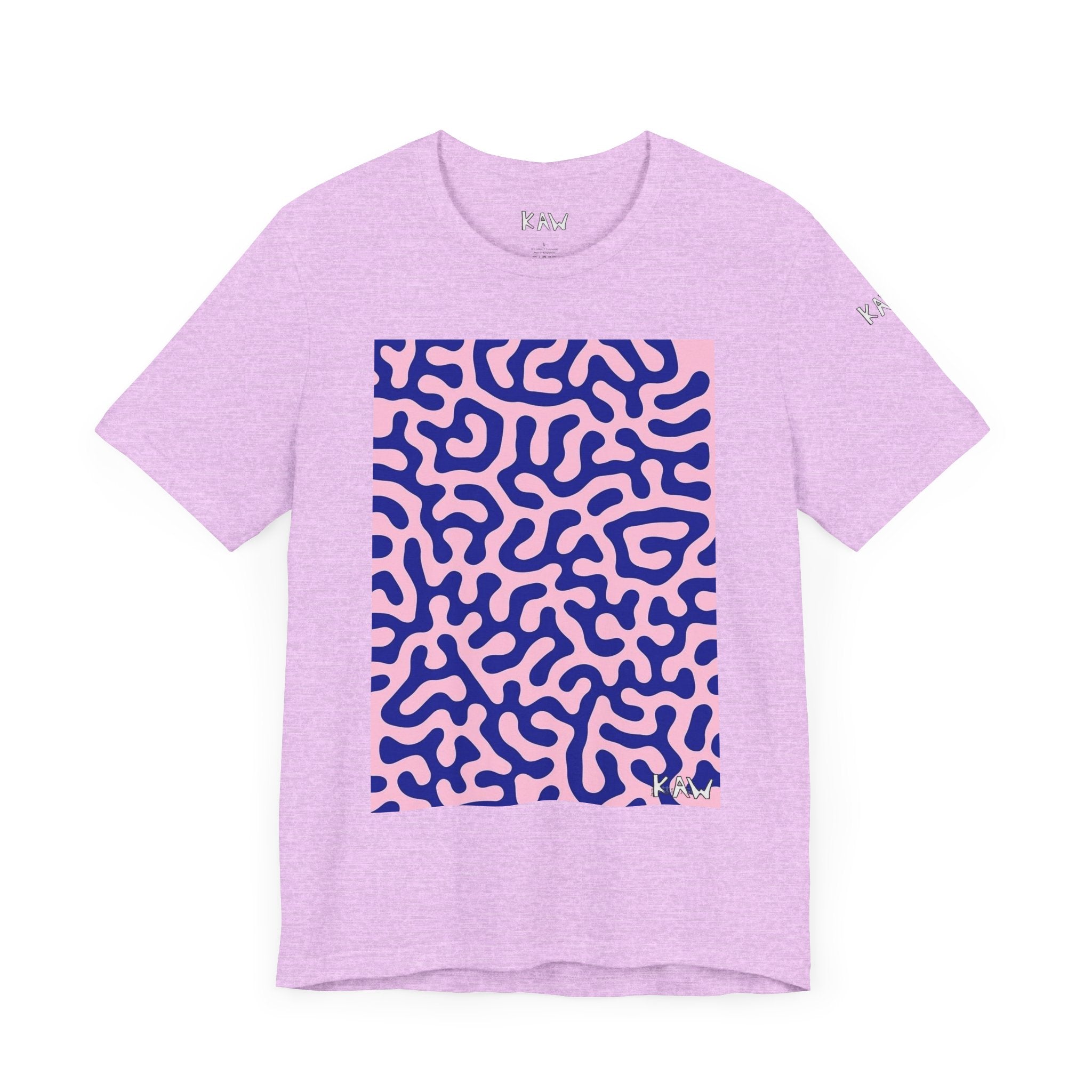 K.A.W  Short Sleeve Tee Bubble. Gum