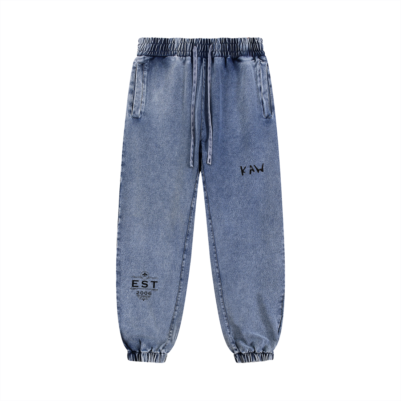 KAW Snow Wash Jogged Sweatpants