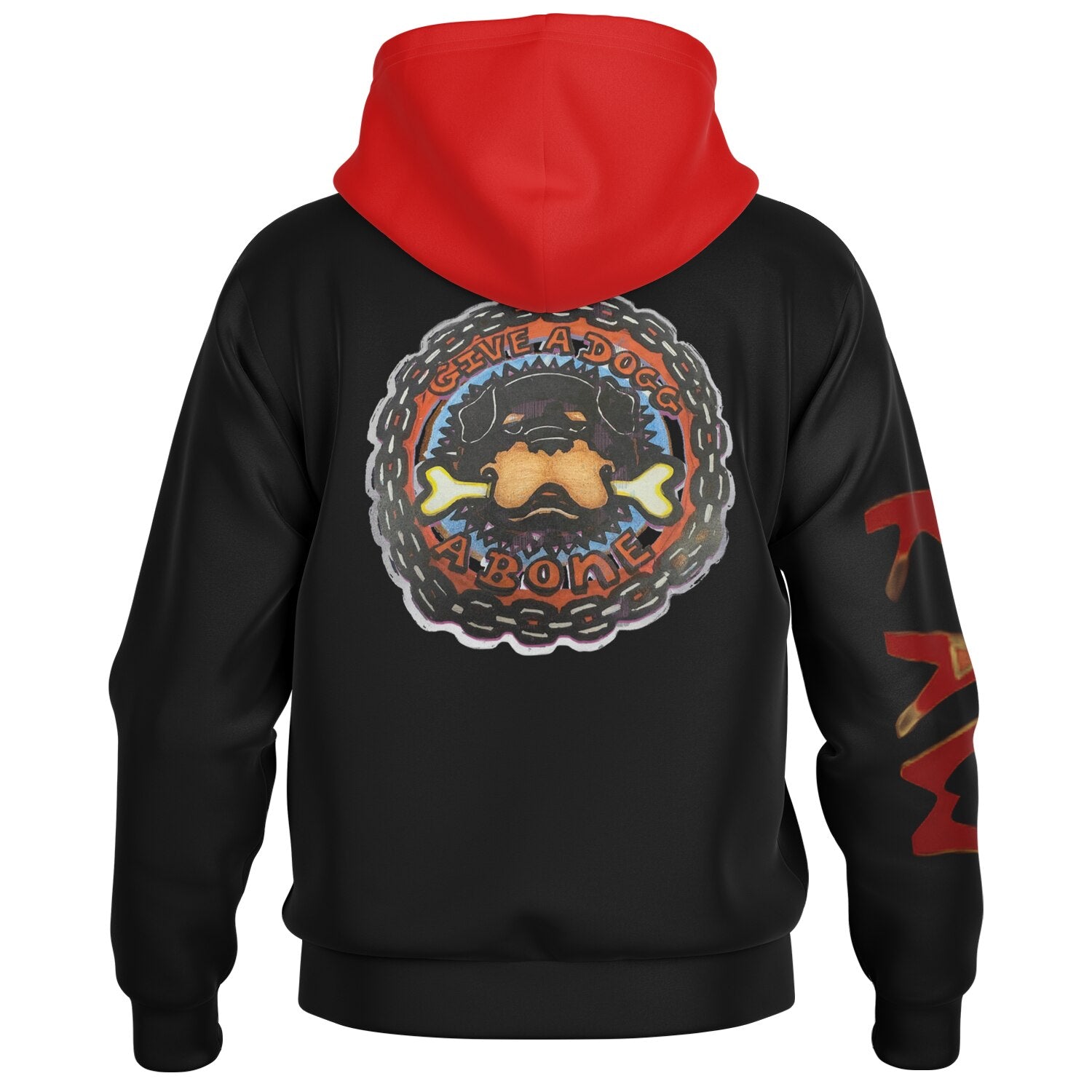 K.A.W GIVE A DOG A BONE Baseball Jacket
