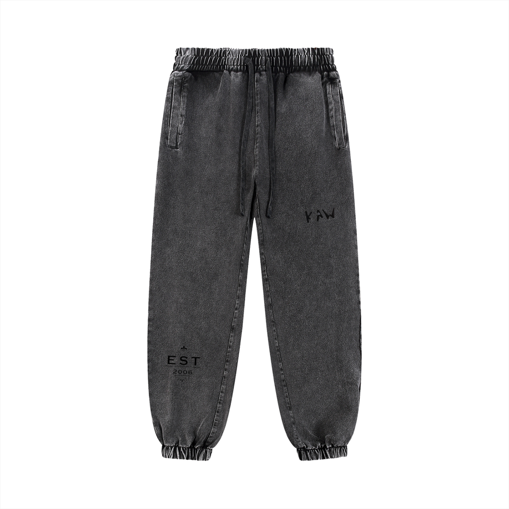 KAW Snow Wash Jogged Sweatpants