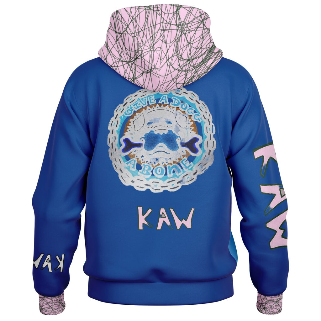 K.A.W GIVE A DOG A BONE Baseball Jacket