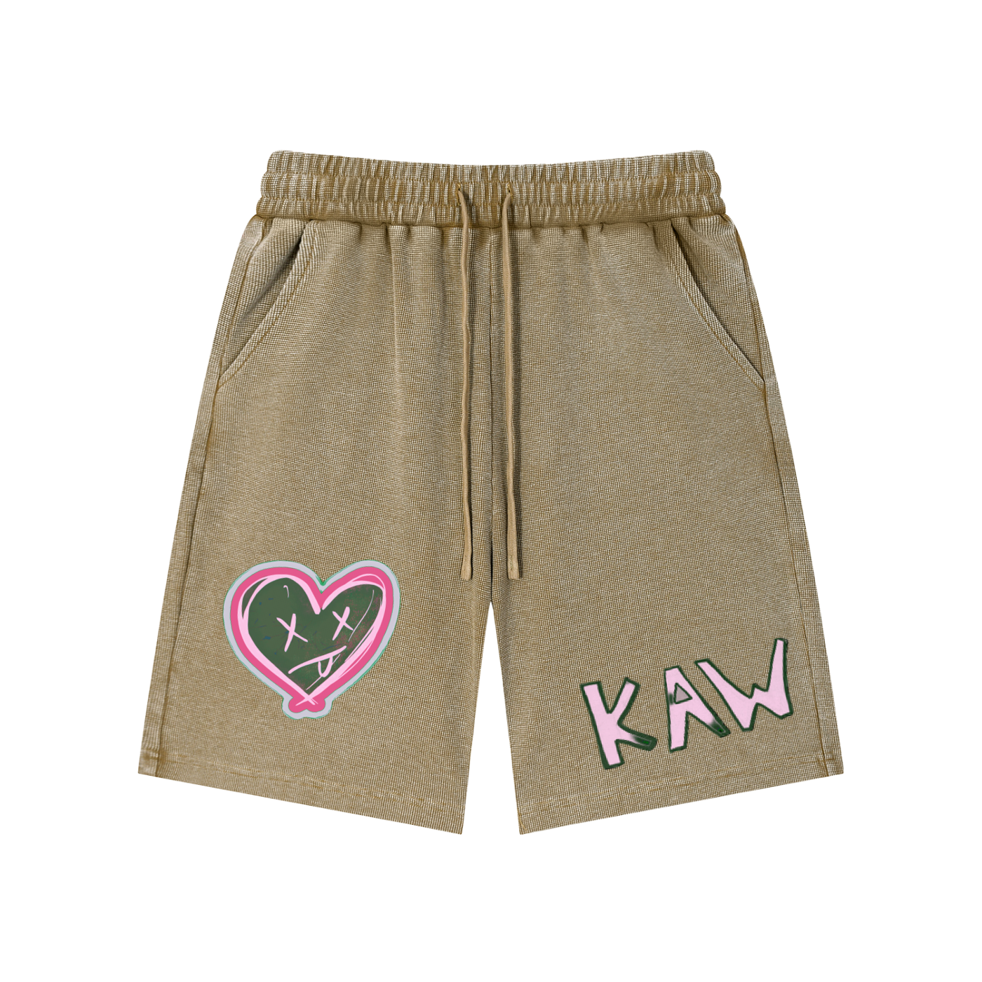 KAW  Waffle Knit Shorts