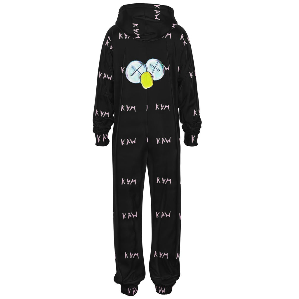 K.A.W Bomb Pink Jumpsuit